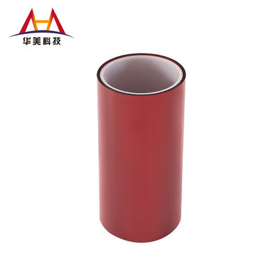 Good price 25μM PET Silicone Release Film Red Heat Resistant PET Release Film Heat Transfer Film online